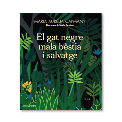 El gat negre, mala bèstia i salvatge